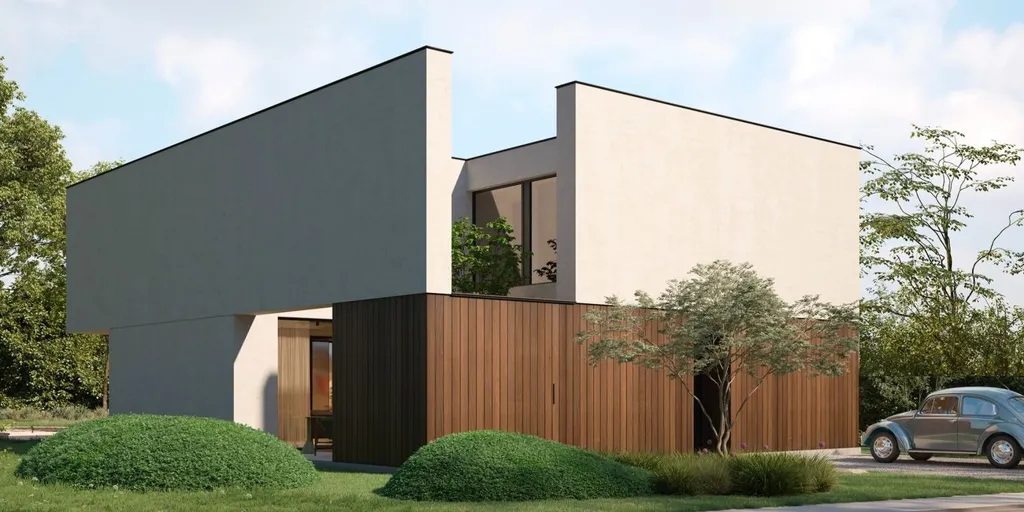 Contemporary Villa with Garden in Moorsel