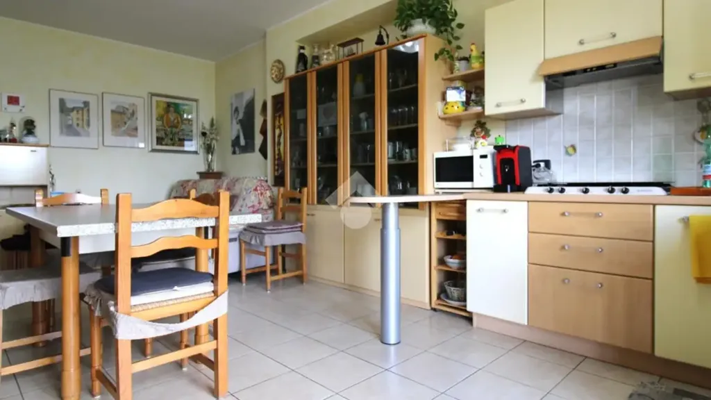 Köök - Duplex Apartment with Balcony in Campodipietra
