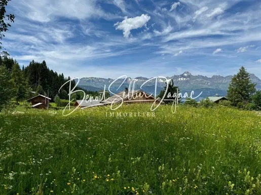 Jardin - Chalet avec Vue Mont-Blanc à Saint-Gervais