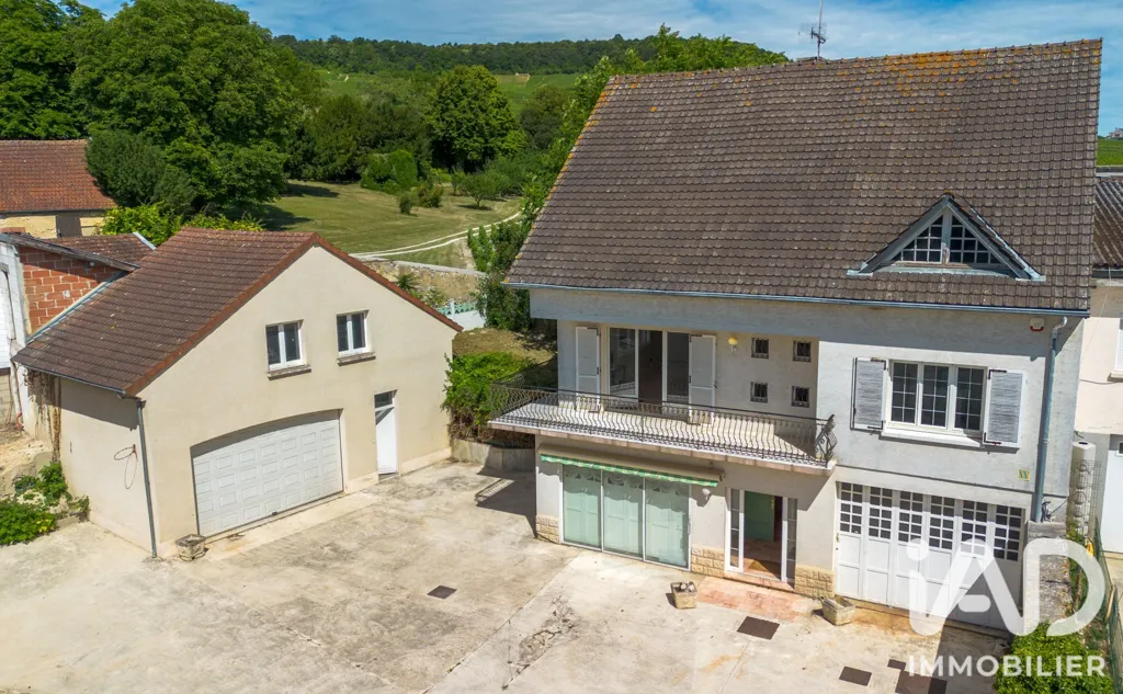 Vue aérienne - Maison de Caractère avec Jardin à Oger