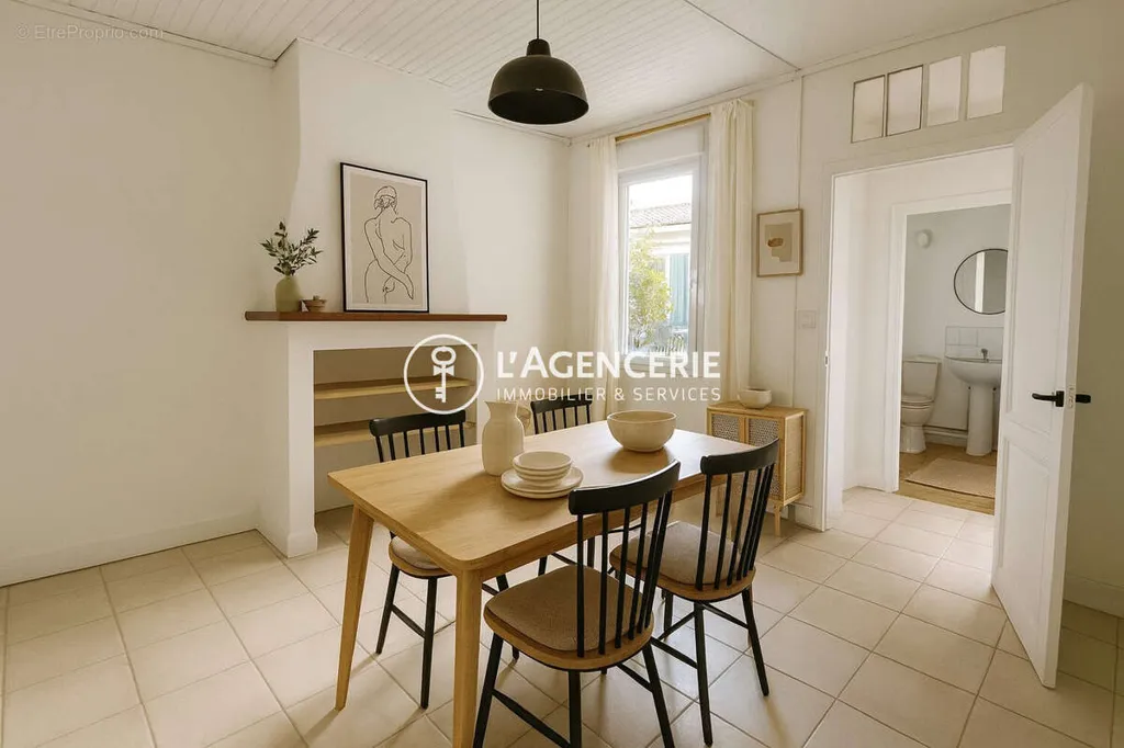 Sala da pranzo - Compact House with Balcony in Arcachon