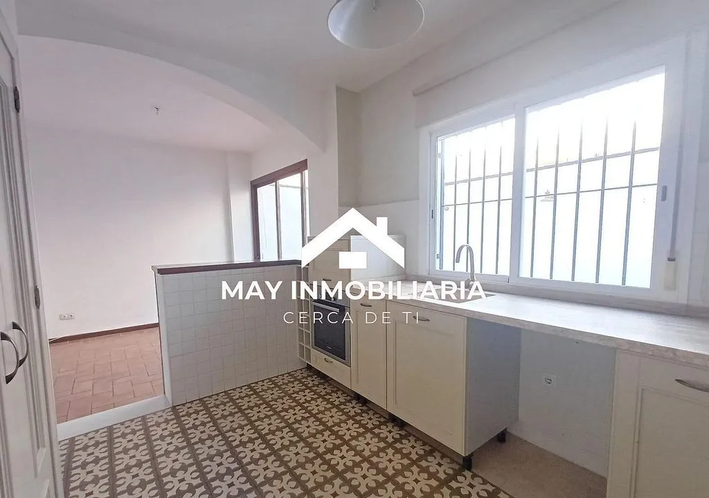 Köök - Semi-detached House with River View in Coria del Río