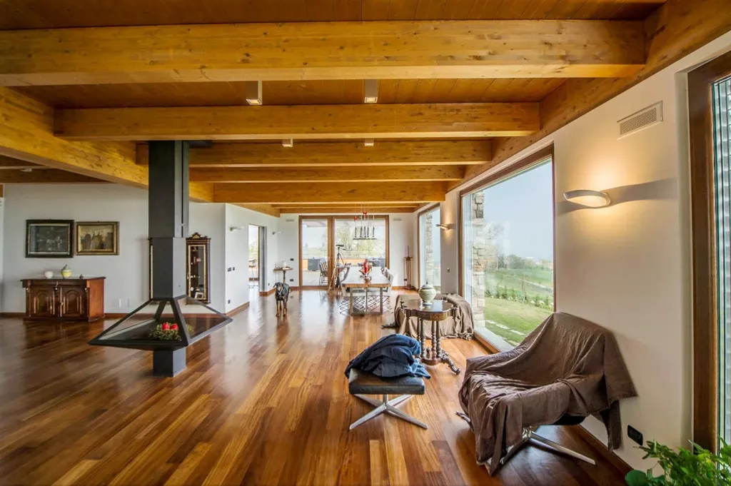 Séjour - Modern Villa with Pool and Spa near Parma