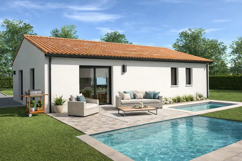 New Build House with 500m² Plot in Villate