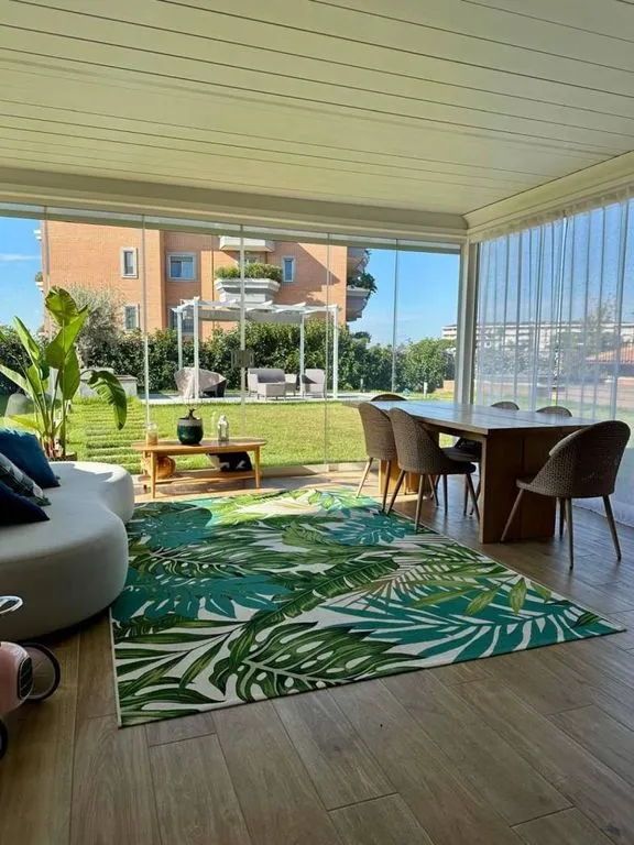Terrasse - Luxury Apartment with Private Pool in Via Lina Bo Bardi, Rome