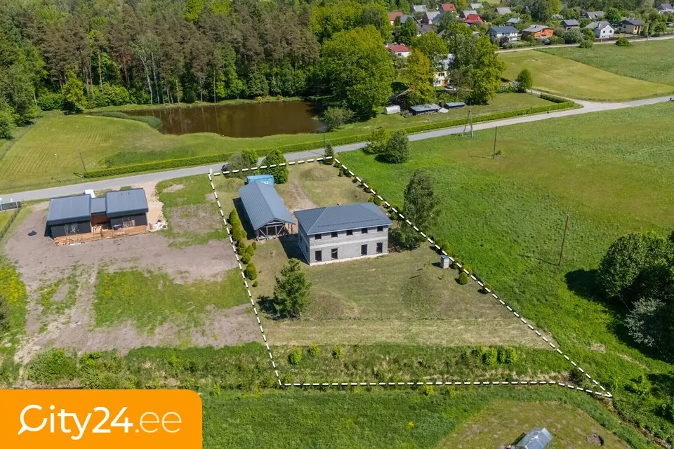 Vue aérienne - New-Build House with Large Land Plot in Ragana