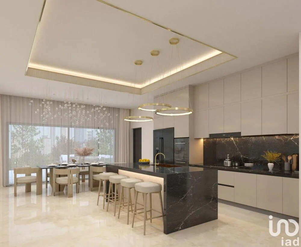 Cucina - Contemporary Villa with Pool in Plascassier