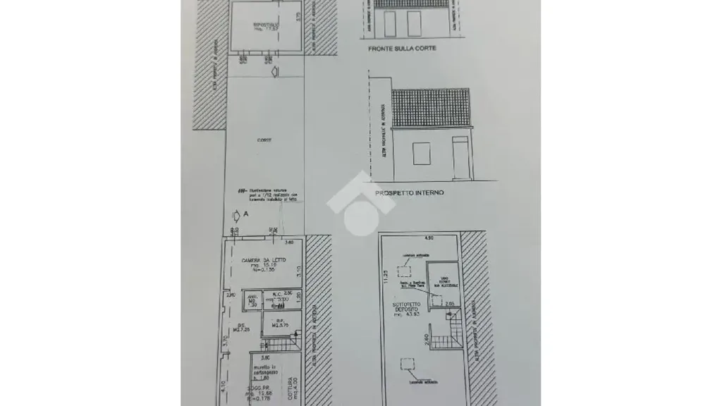 Plaan - Quadrilocale with Private Garden in Cesenatico