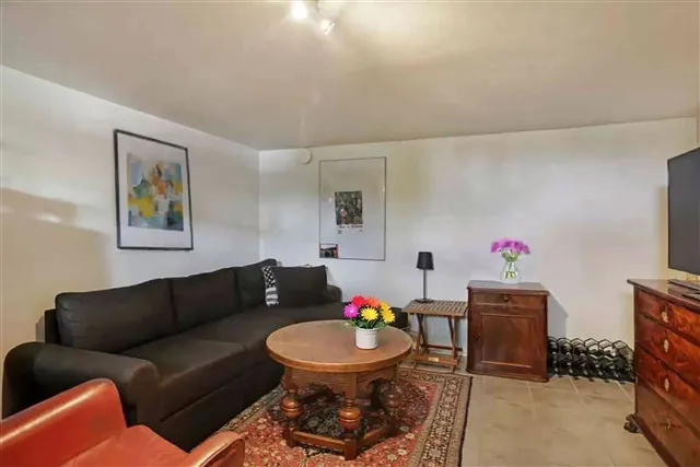 Séjour - Charming Basement Flat with Terrace in Lyngby