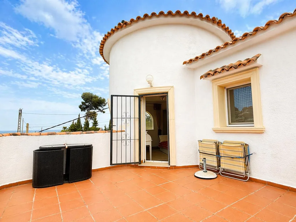 Terrasse - Sea View Villa with Pool in Benissa Costa