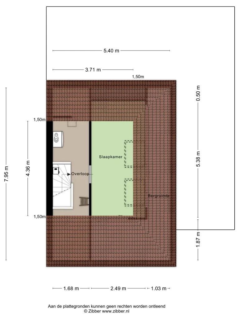 Planimetria - Corner House with Garden in Eindhoven