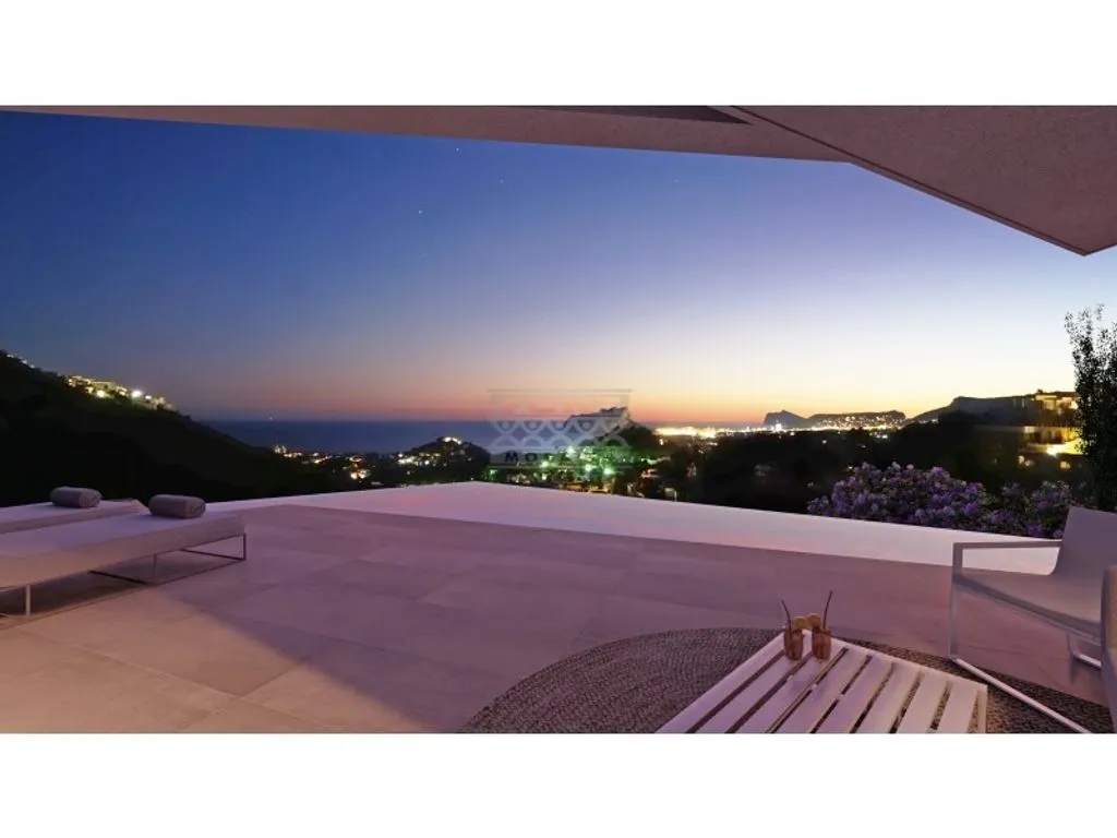 Terrass - New Villa with Sea View in Benitachell