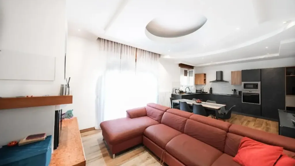 Séjour - Rustic Villa with Balcony in Verano Brianza