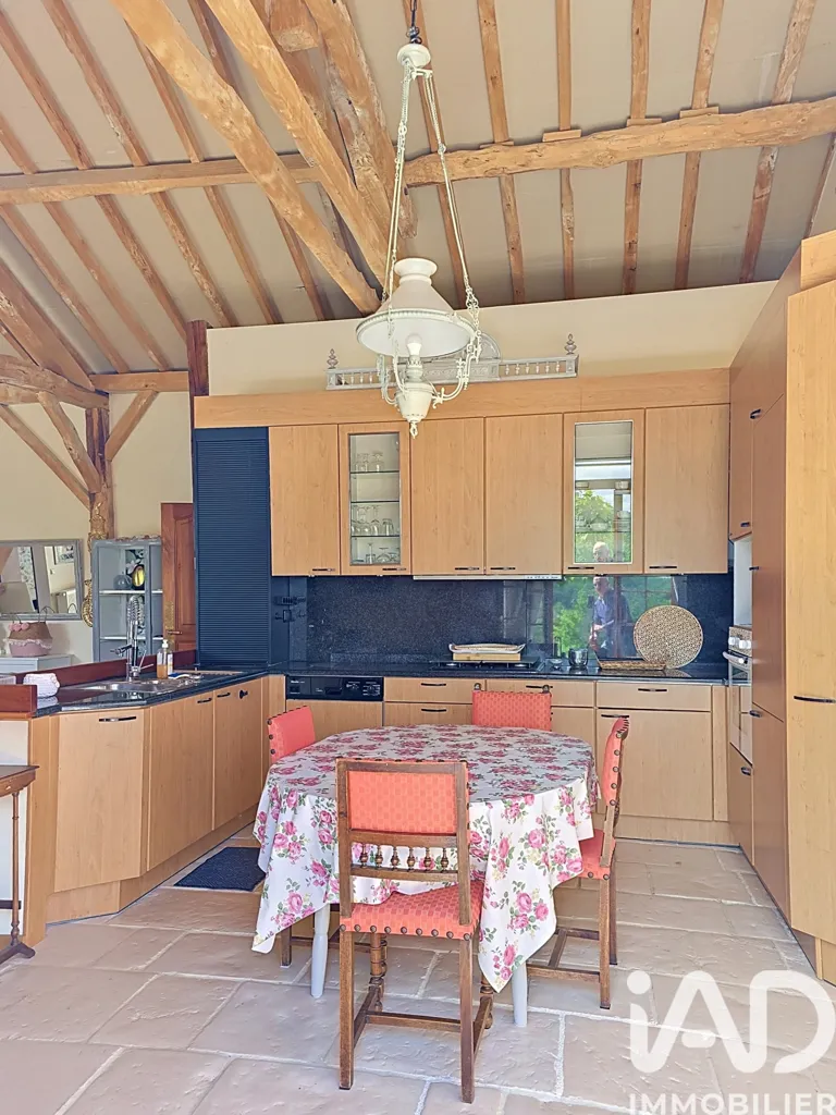 Köök - Luxury Villa with Pool in Bagat-en-Quercy