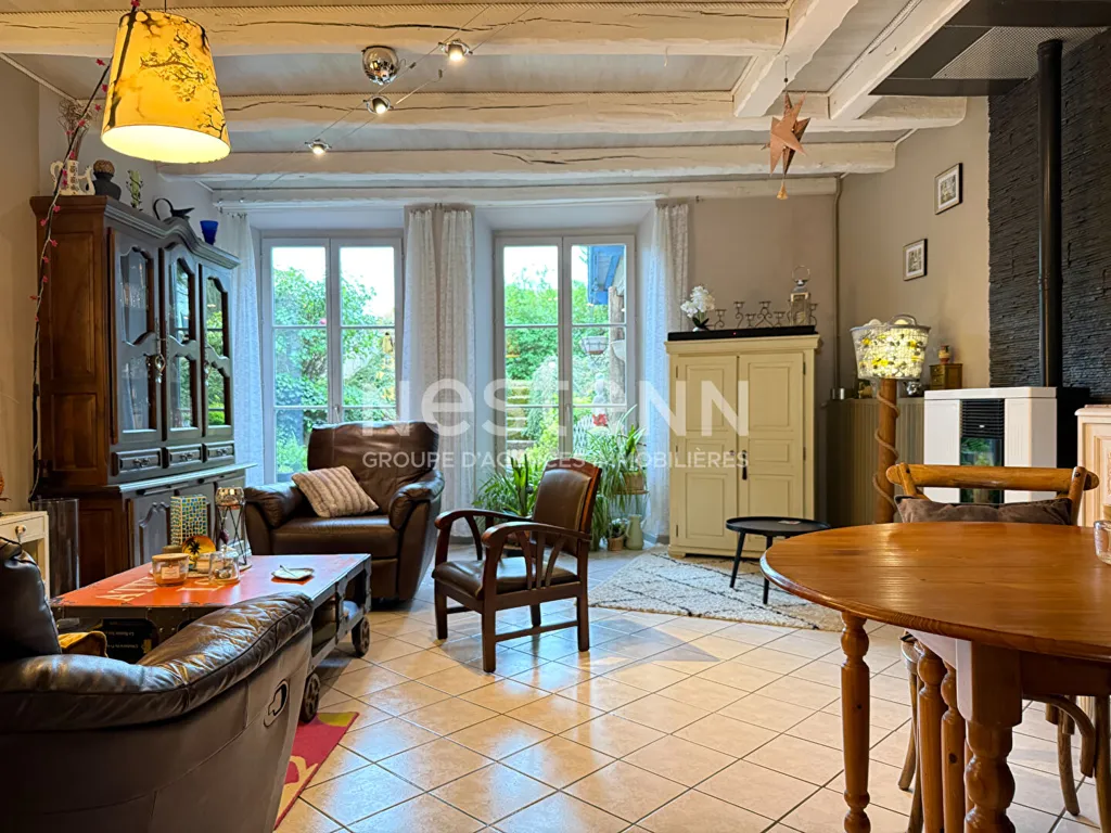Séjour - Maison de Ville avec Jardin à Verdun