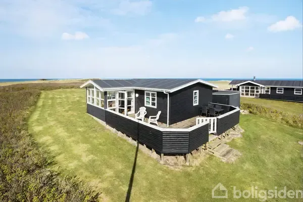 Vue aérienne - Maison 3 pièces à Løkken