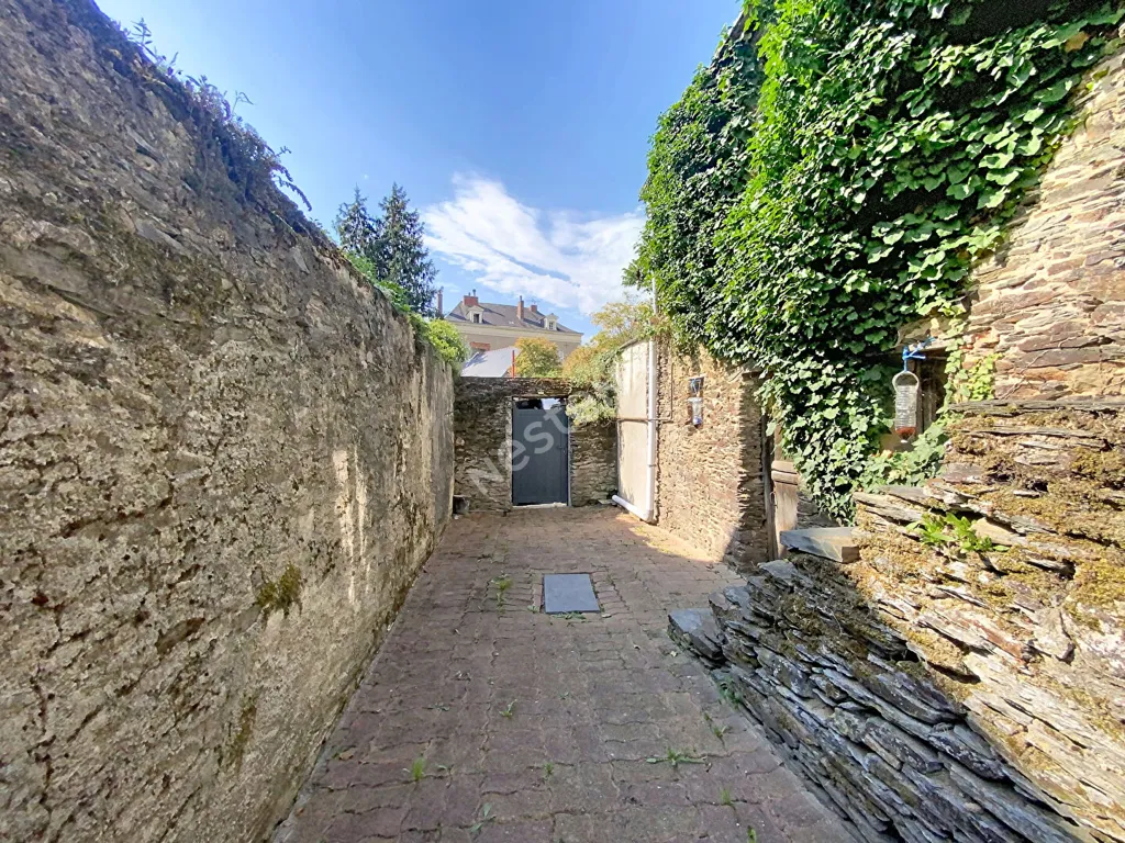 Jardin - Maison Atypique avec Studio en Centre-Ville de Segré