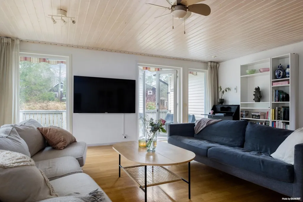Elutuba - Villa with 4 Bedrooms in Evlinge, Värmdö
