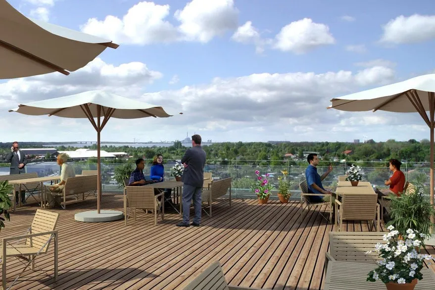 Terrasse - Sustainable Building with Central Location in Copenhagen
