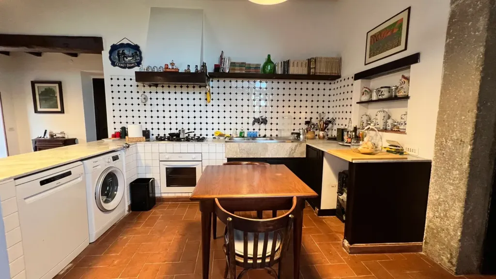 Köök - Noble Apartment in Historic Castle, Morlupo