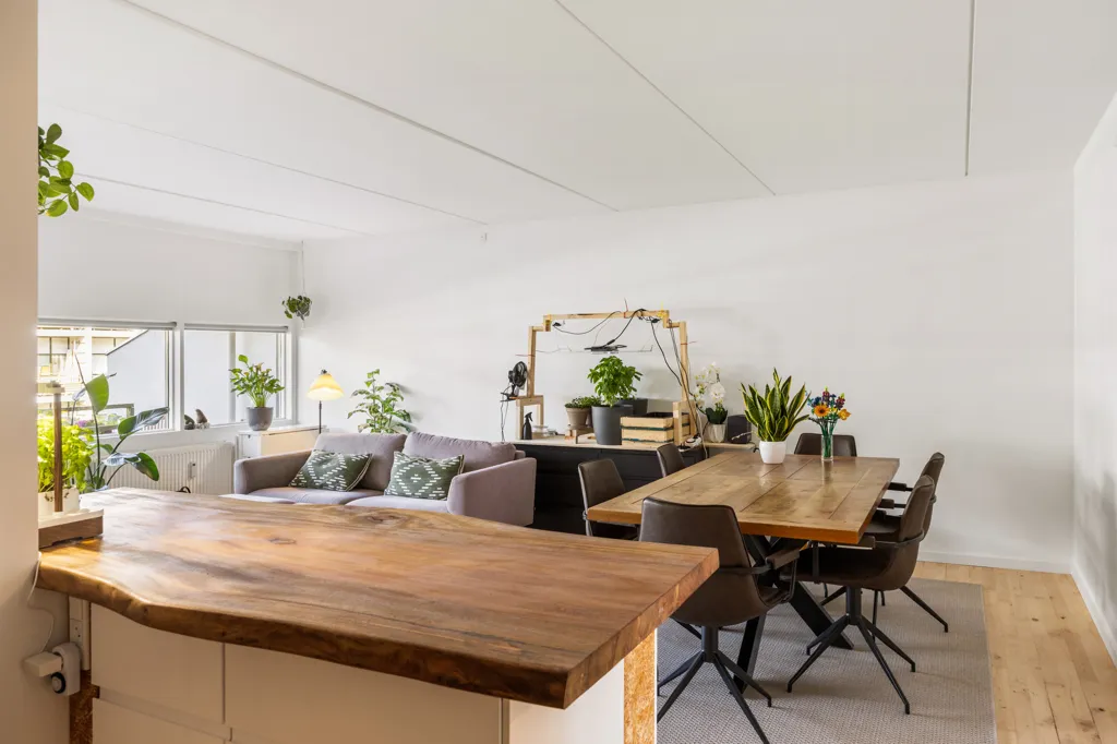Séjour - Apartment with Terrace in Smørumnedre