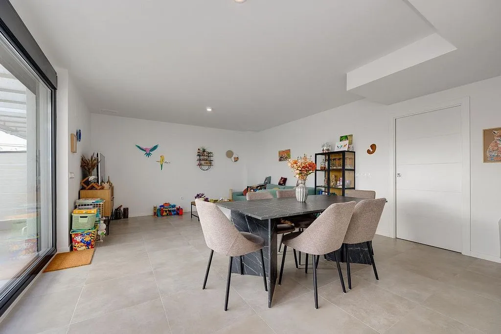Söögituba - Penthouse with Pool in Dehesa de Campoamor