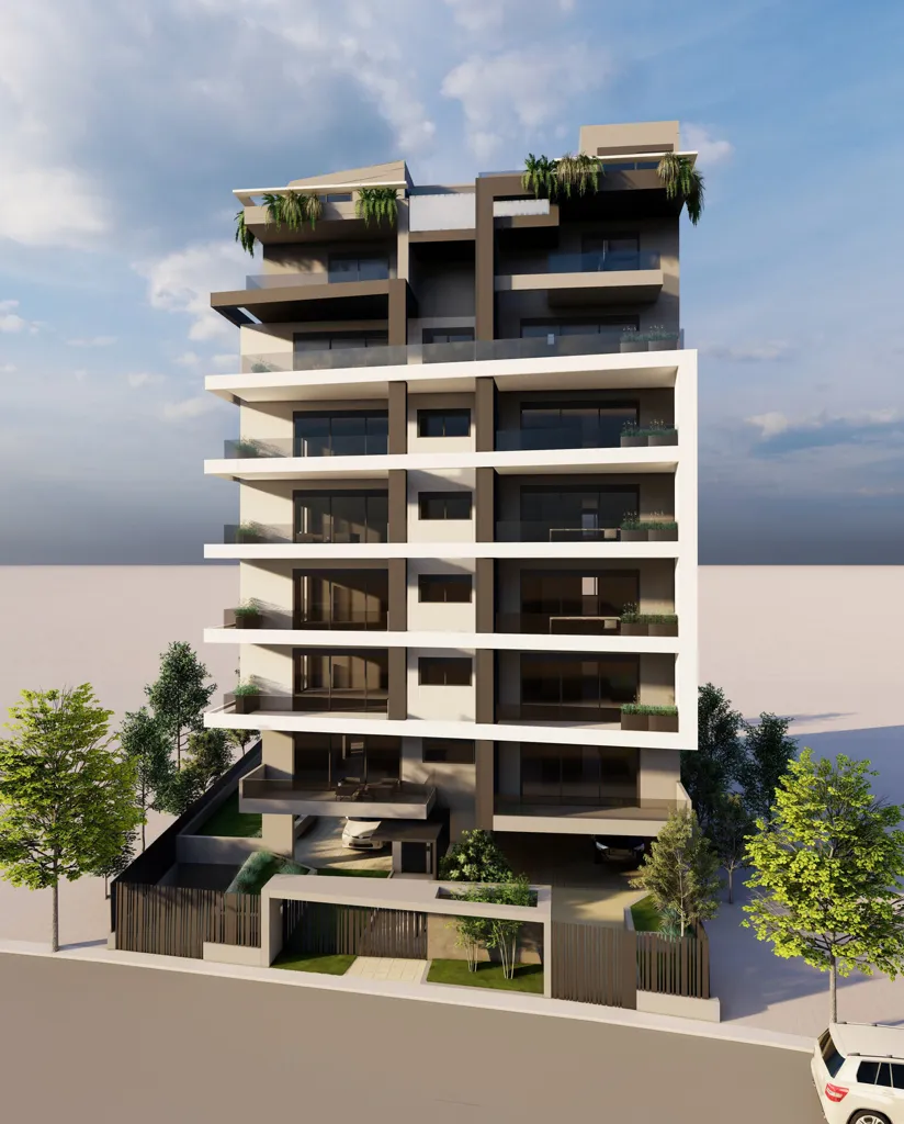 Under Construction Flat with Sea View in Alimos