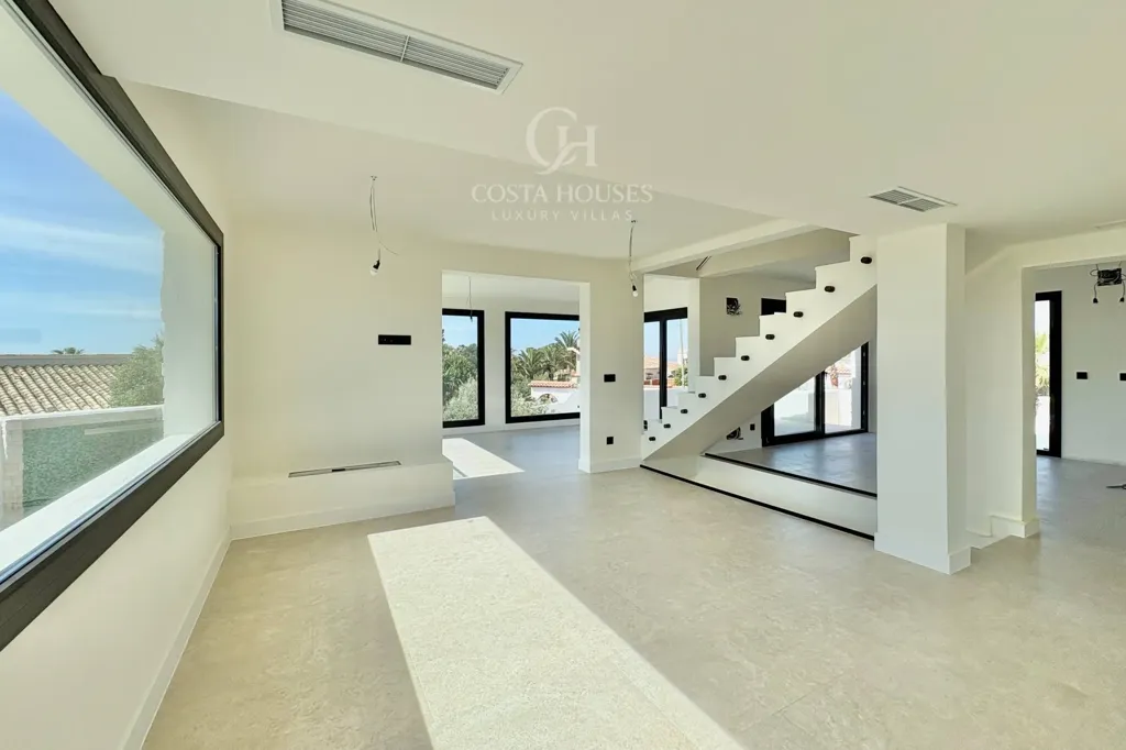Séjour - Modern Villa with Sea View in Jávea