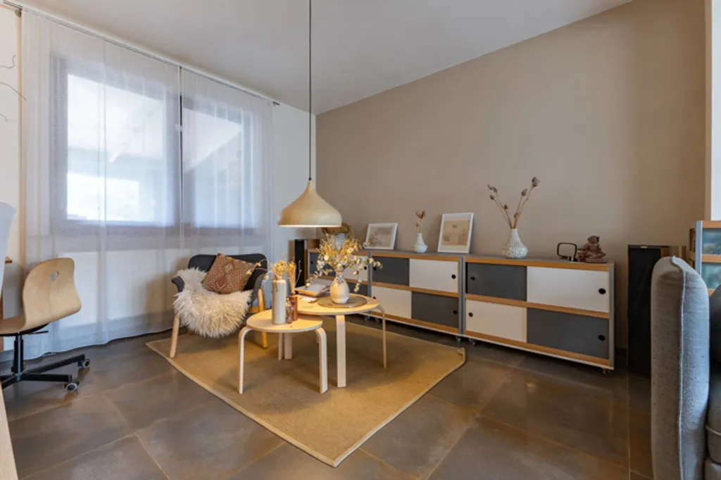 Living Room - House with Large Loft in Well-located Area