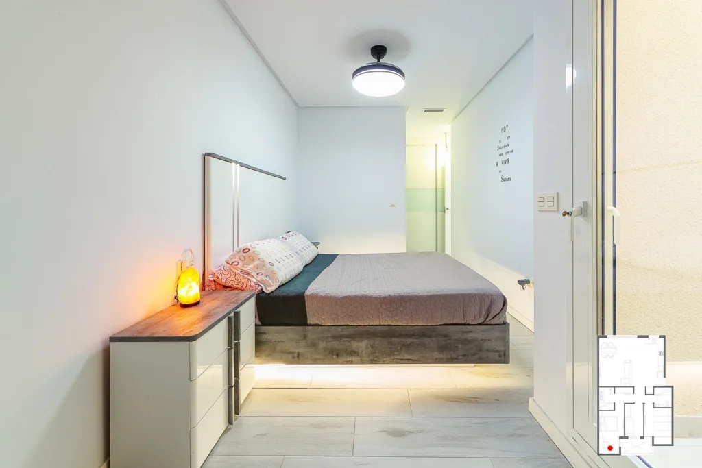 Chambres - Modern Flat with Terrace in Ciudad Jardín, Elche