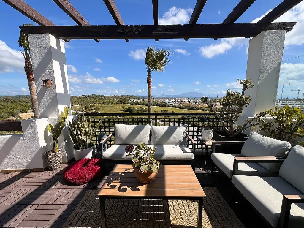 Terrass - Apartment with Pool and Terrace in Alcaidesa Suites