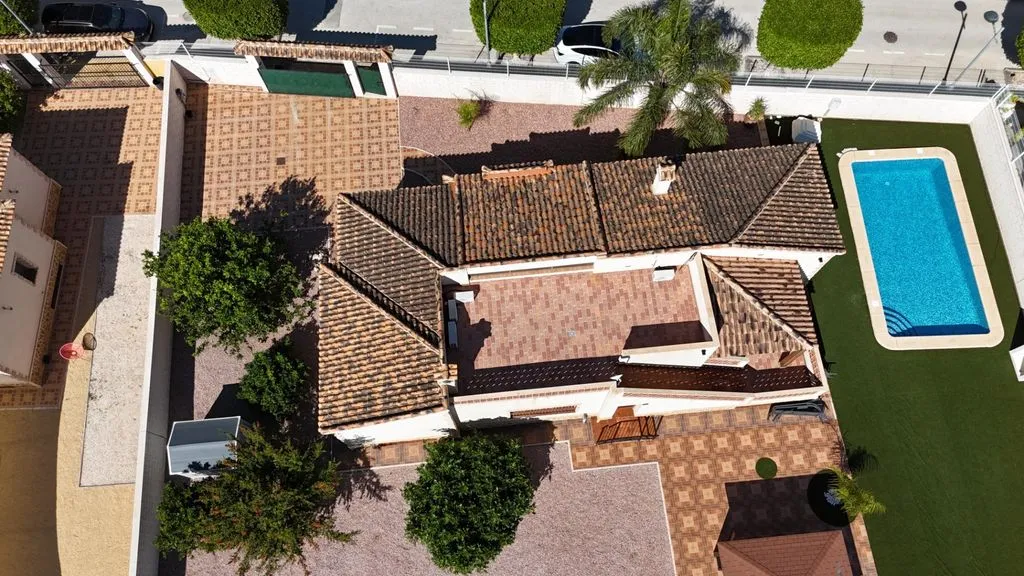 Õhuvaade - Detached House with Pool in Busot, Valencia