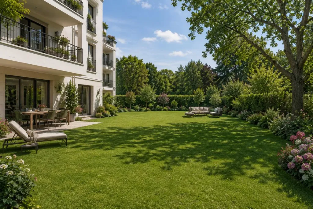 Jardin - Appartement 5 Pièces avec Terrasse à Thiais