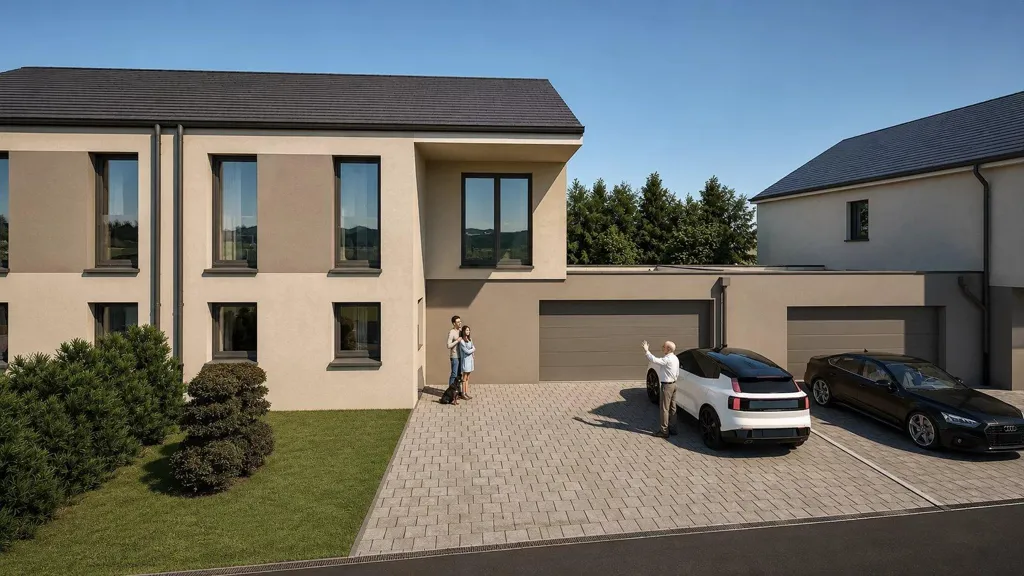 Terraced House with Garden in Saeul
