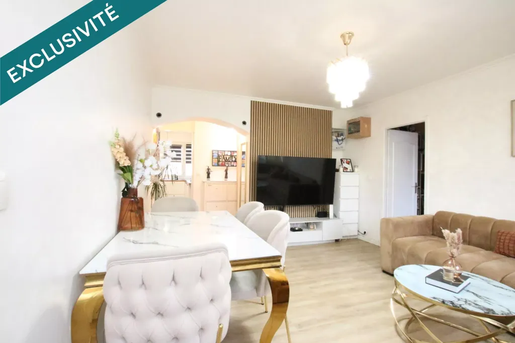 Séjour - Appartement avec 3 Chambres à Massy