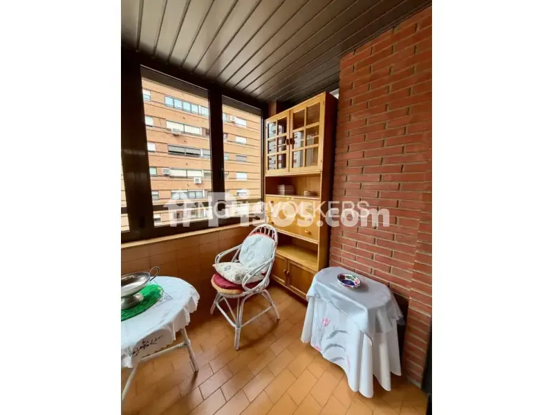 Terrace - Apartment with Stadium Views in Mestalla, Valencia