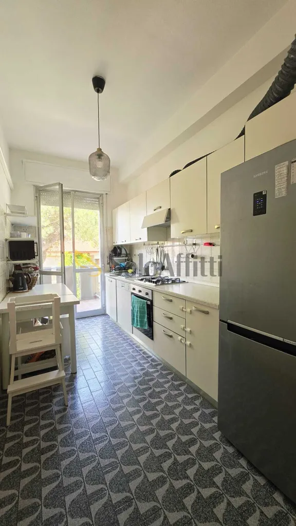 Cucina - Spacious Apartment with Balcony in Forlì