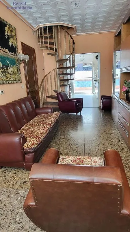 Living Room - Attic Flat with Terrace in Logroño's Old Town