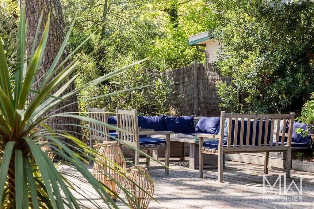 Jardin - Villa Luxueuse avec Vue sur la Baie à Cap Ferret