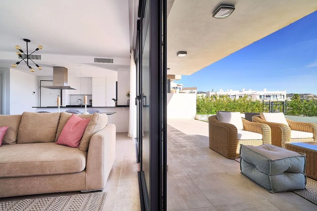 Séjour - Apartment with Pool and Terrace in Estepona