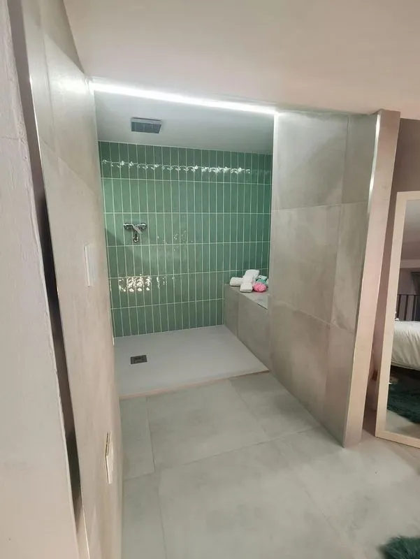 Salles de bain - Duplex with Terrace in Ciutat Jardí