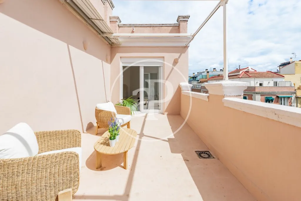 Terrass - Outdoor Penthouse in Ponzano, Chamberí
