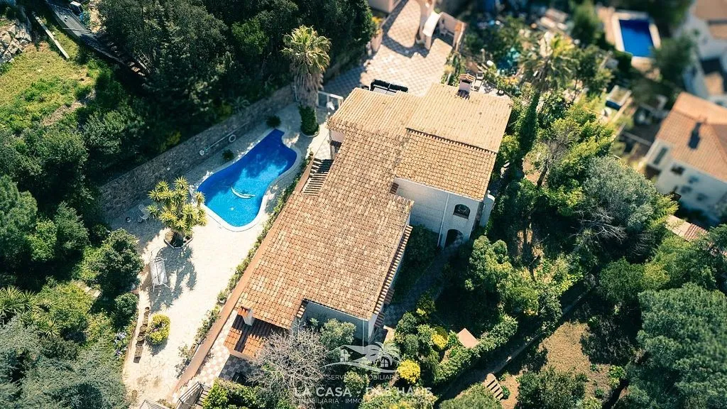 Vue aérienne - Chalet with Sea View and Pool in Serra Brava
