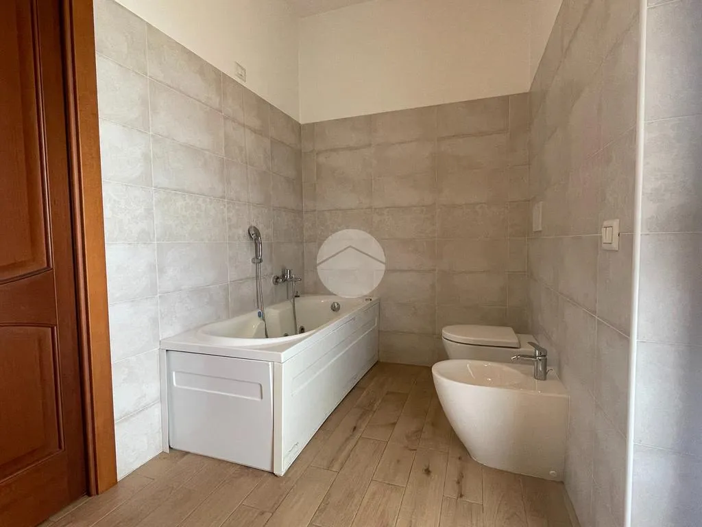 Bathrooms - Retrofitted Villa with Balconies in Asti