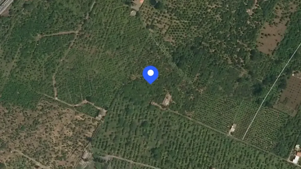 Vue aérienne - Buildable Land with Tourist Potential in Fiumefreddo