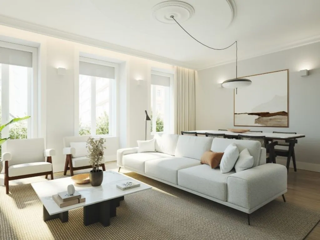 Séjour - Luxury Apartment with Balcony in Central Lisbon