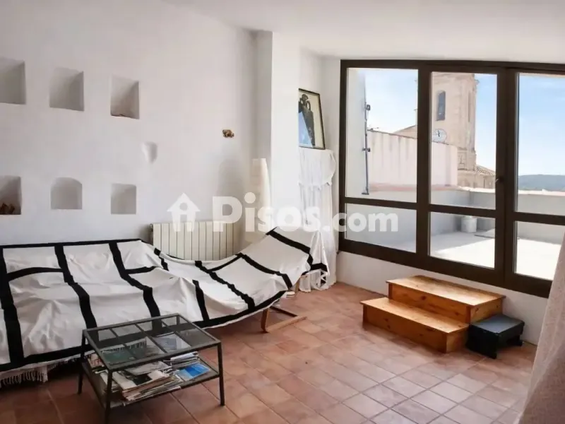 Séjour - Chalet with Terraced Views in Valjunquera