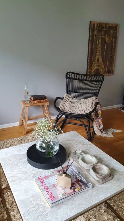 Séjour - Apartment with Original Details in Gothenburg