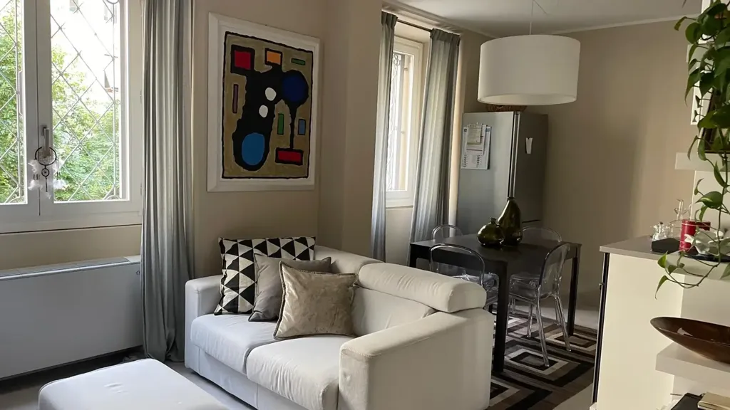 Séjour - Rented Flat with Ascender in Florence