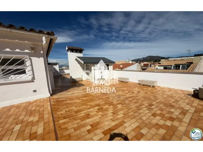 Terrasse - Apartment with Terrace in Roses Centre
